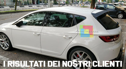 SEAT LEON 5F 2017-2020 LIFT SPORT REAR ROOF SPOILER IN SPORT ABS