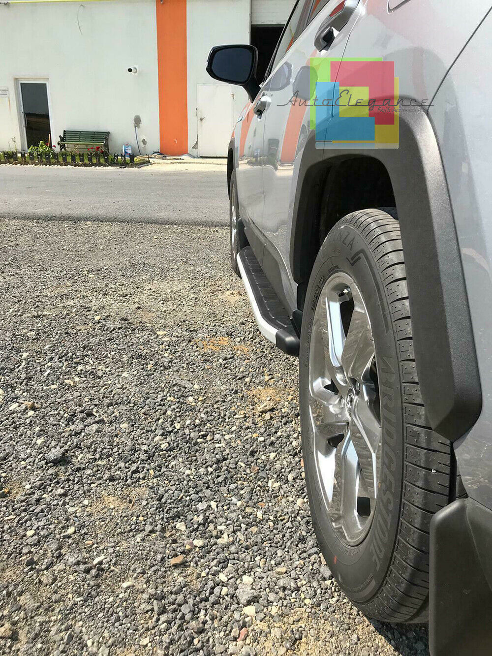 SIDE STEPS TOYOTA RAV4 RAV-4 V 2018+ UNDER DOOR NON-SLIP