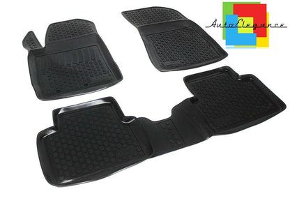 SET TAPPETINI INTERNI AUTO IN GOMMA SU MISURA FIAT BRAVO 2006+ -AT-