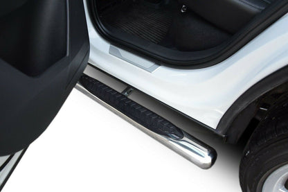 SIDE STEPS SKODA KAROQ 2017 ONWARDS UNDER DOOR TOP QUALITY TUBULAR