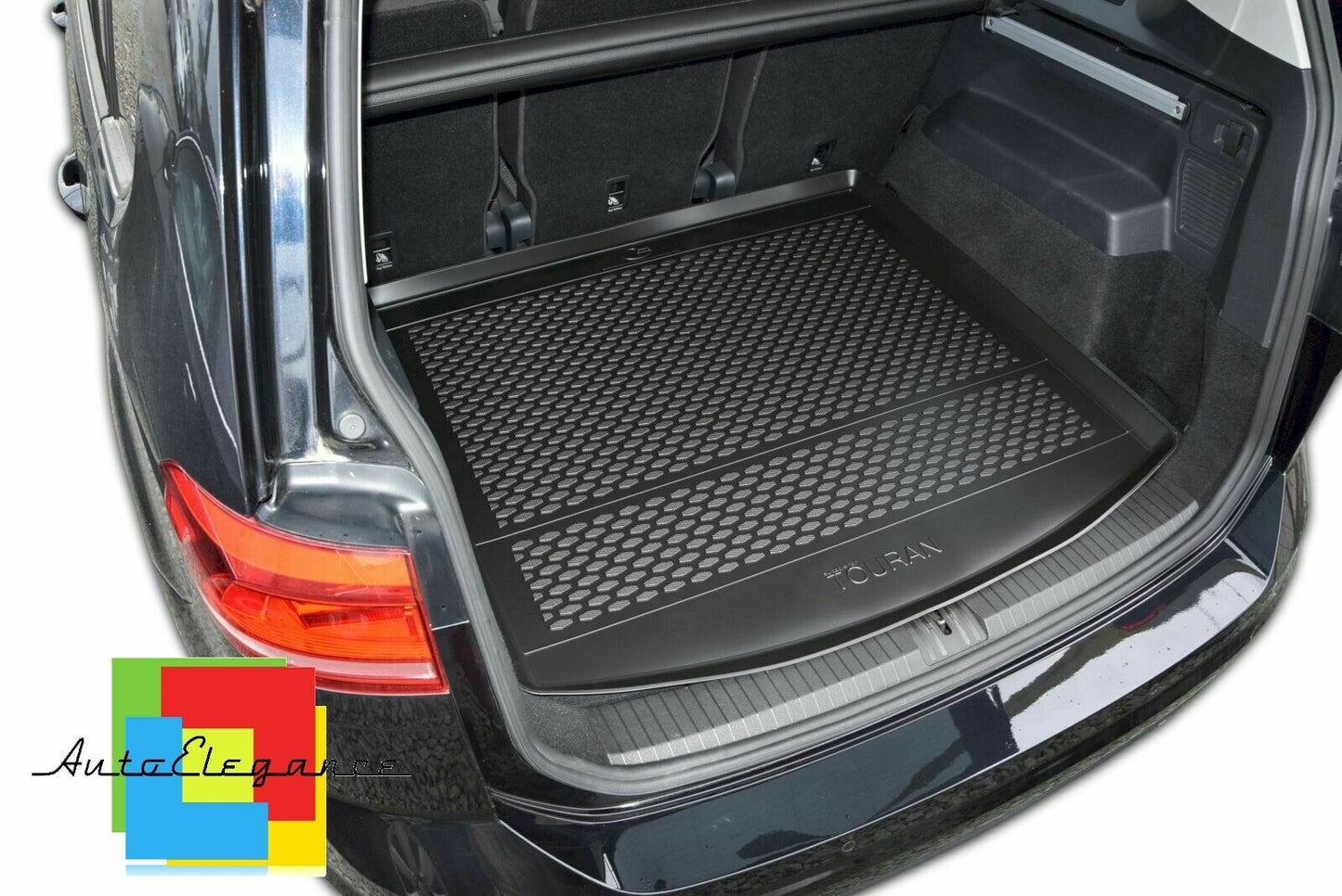 TRUNK LINER RUBBER CARPET SUPERGRIP VW TOURAN III 2015+ 0032