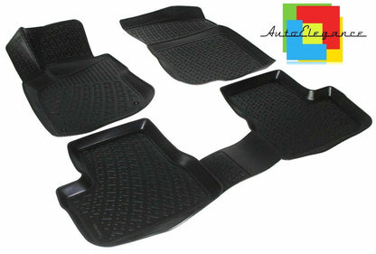 SET TAPPETINI INTERNI AUTO IN GOMMA SU MISURA PEUGEOT 207-207 SW 2006-2012 -AT-