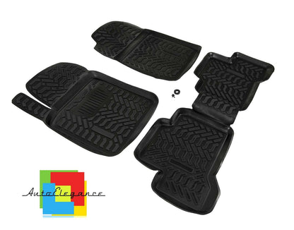 SET OF CUSTOM RUBBER CAR INTERIOR MATS FOR SUZUKI GRAND VITARA 3 DOORS -AT-