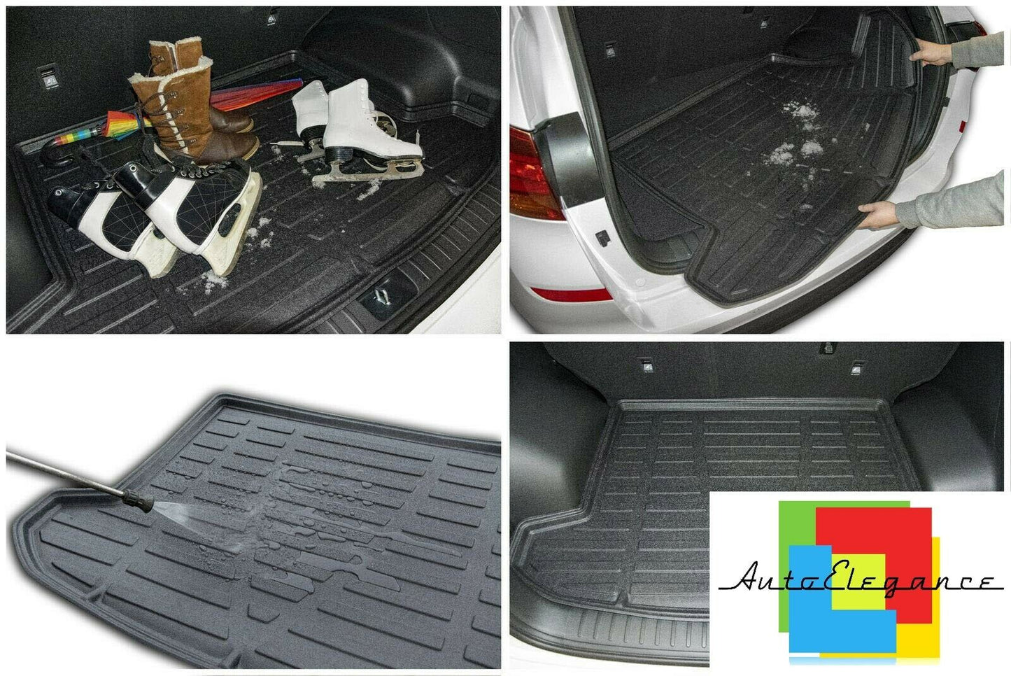 TRUNK LINER RUBBER CARPET SUPERGRIP MERCEDES GLA 2013-2020 0032