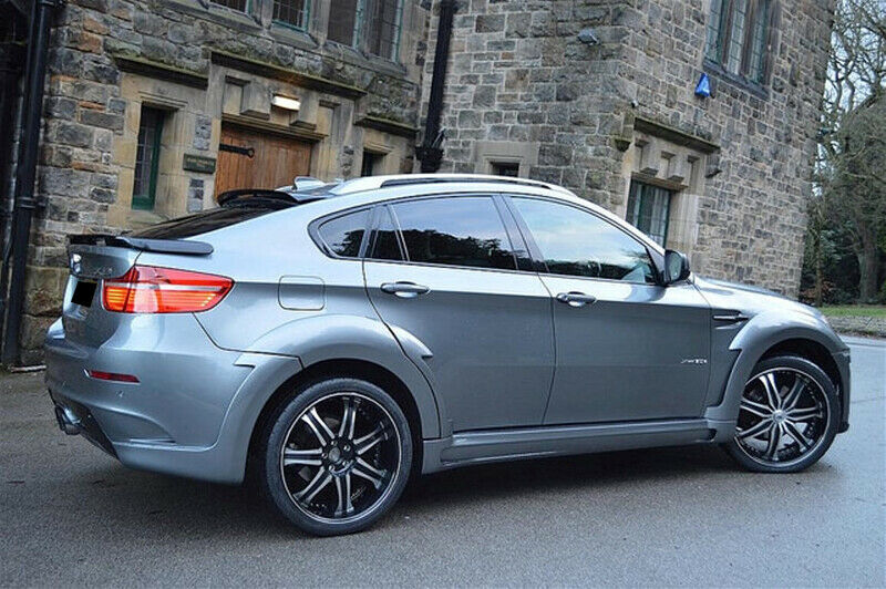 BMW X6 E71 E72 2008-2014 SPOILER SUL TETTO IN ABS / PLASTIC LOOK M AUTOELEGANCERICAMBI