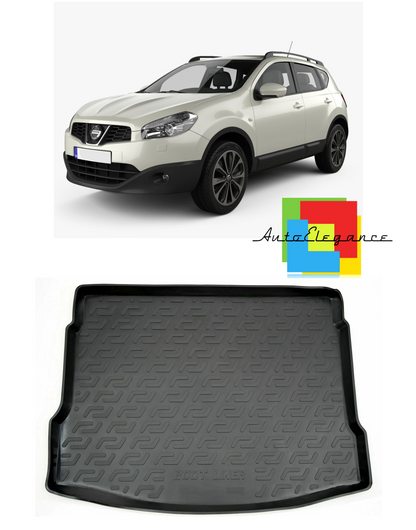 TRUNK MAT RUBBER CARPET SUPERGRIP NISSAN QASHQAI J10 2007-2013 -AT-