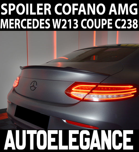 MERCEDES CLASSE E COUPE C238 2016+ SPOILER POSTERIORE SUL COFANO ABS AMG