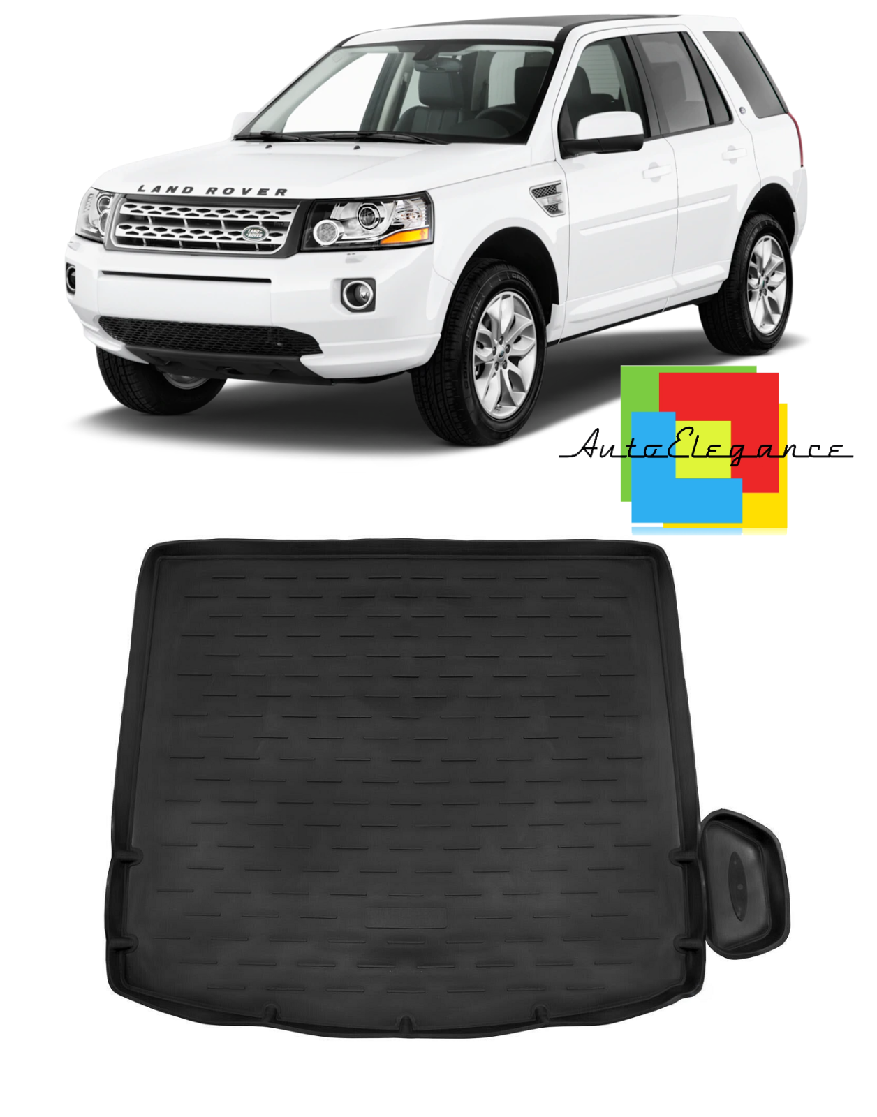 TRUNK LINER RUBBER CARPET SUPERGRIP FREELANDER 2 2006-2012 -AT-