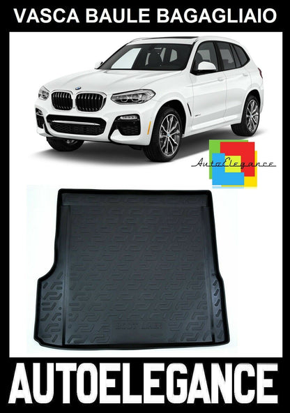 TRUNK LINER RUBBER CARPET SUPERGRIP BMW X3 E83 2003-2010 -AT-