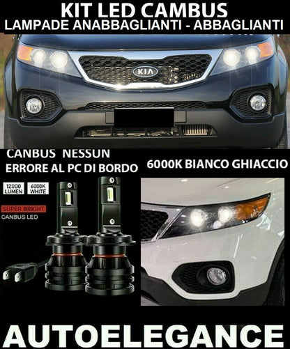 KIA SORENTO II LOW BEAM HIGH BEAM LED 16.000LM CAMBUS 0032