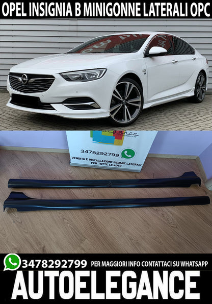 OPEL INSIGNIA B 2017+ SIDE SKIRTS ABS OPC LOOK UNDER DOOR 0257