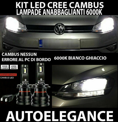 VW GOLF 7.5 2016+ LIFT LED LOW BEAM HEADLIGHTS 16.000LM CAMBUS - AT 0032