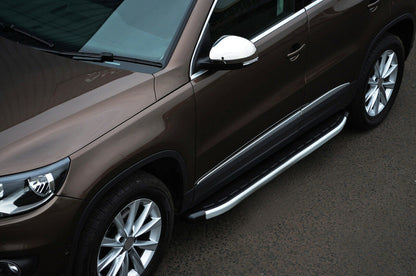 VW TIGUAN 2007-2015 SIDE STEPS UNDER DOOR CHROME PROFILE