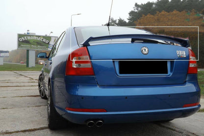 SKODA OCTAVIA II MK2 2004-2012 SPOILER SUL COFANO POSTERIORE LOOK SPORTIVO RS