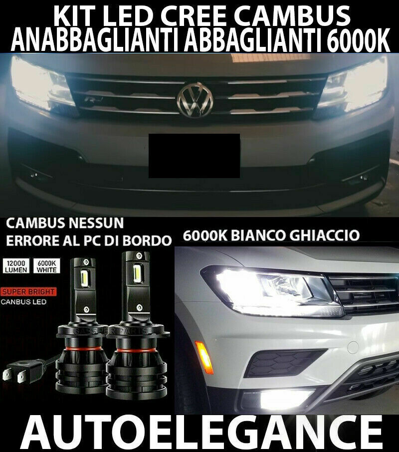 VW TIGUAN AD1 II LOW BEAM HIGH BEAM LED 16.000LM CAMBUS - AT 0032