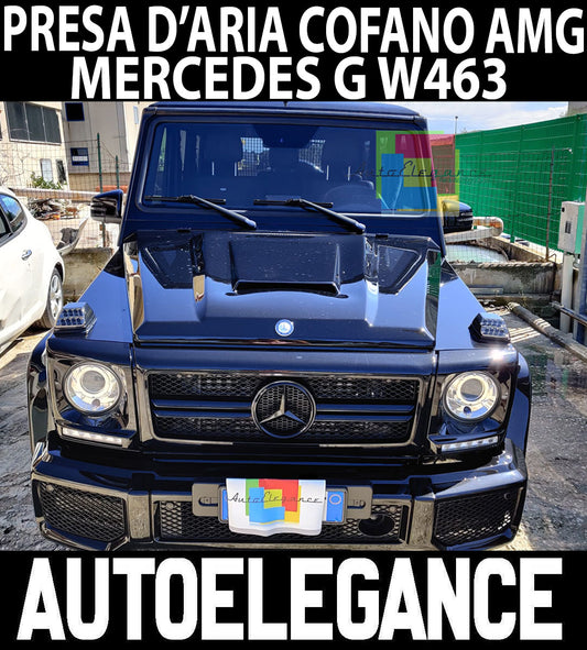 MERCEDES BENZ G-CLASS W463 HOOD SPOILER AIR INTAKE