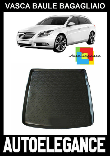 TRUNK MAT RUBBER CARPET SUPERGRIP OPEL INSIGNIA A SPORT TOURER -AT-