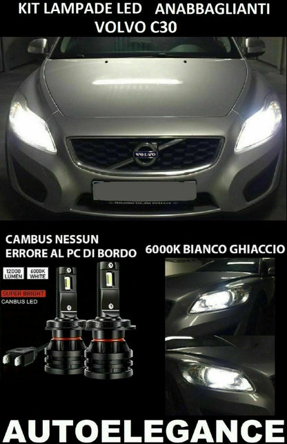 VOLVO C30 LED LOW BEAM HEADLIGHTS 16.000LM CAMBUS - AT 0032