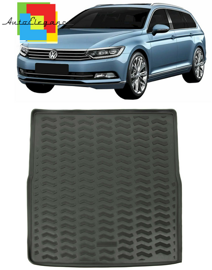 TRUNK LINER RUBBER CARPET SUPERGRIP VW Passat B8 2015+ 0032
