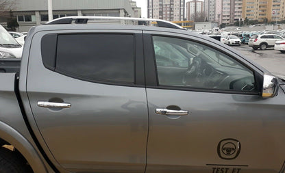 FORD RANGER 2011+ SATIN ROOF BARS ALUMINUM ROOF RAILS ROOF RACK