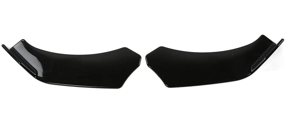 AUDI TT 8J 06-14 SPLITTER SOTTO PARAURTI ANTERIORE ABS NERO LUCIDO 2PEZZI AUTOELEGANCERICAMBI