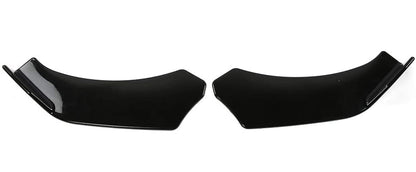 AUDI TT 8J 06-14 SPLITTER SOTTO PARAURTI ANTERIORE ABS NERO LUCIDO 2PEZZI AUTOELEGANCERICAMBI