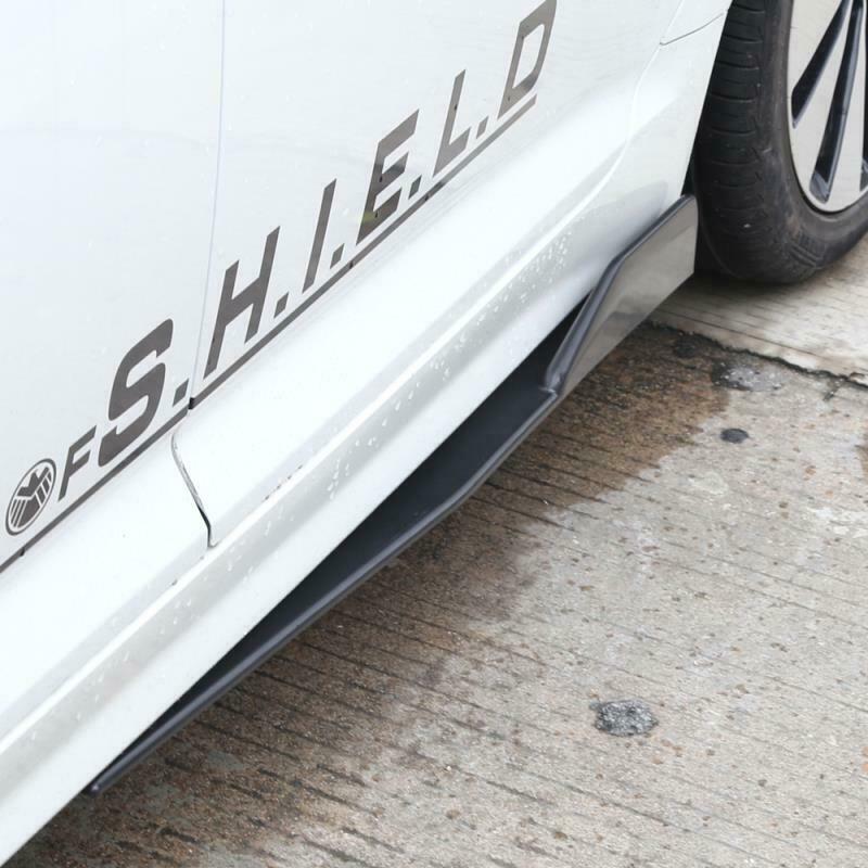 FIAT PUNTO 188 1999-2010 SPOILER SPLITTER SOTTO MINIGONNE ABS NERO