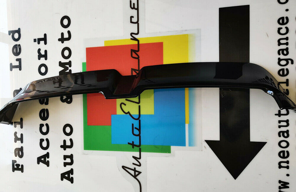 GTI LOOK REAR ROOF SPOILER BLACK PAINTED VW POLO 6R 6C 2011-2017