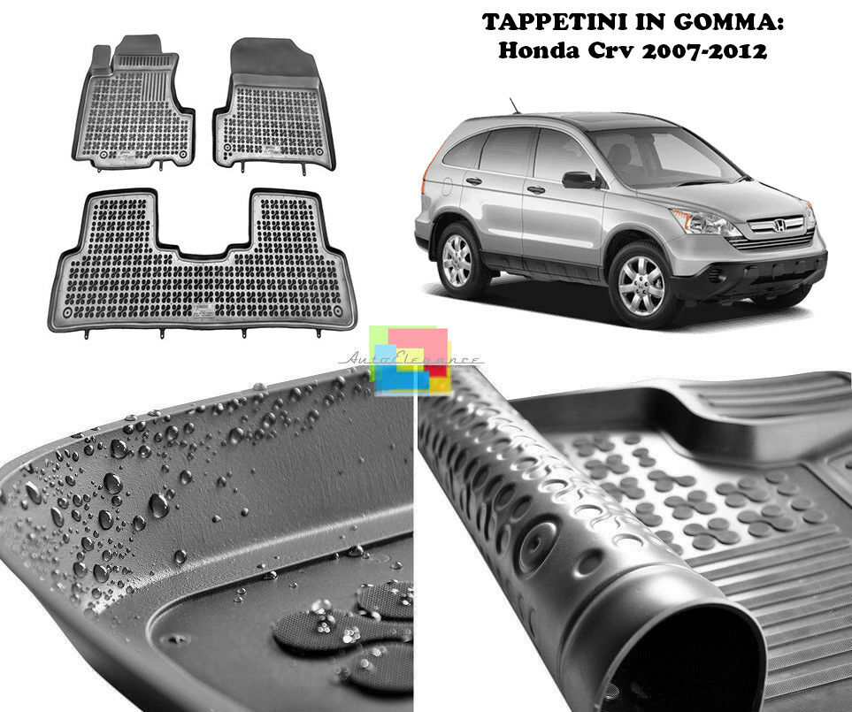 Tappetini Esclusivi Compatibili Con Honda CR-V 5 Tipo RW Da Bj. 2018-07 Tappetini Esclusivi Compatibili Con Honda CR-V 5 Tipo RW Da Bj. 2018-07