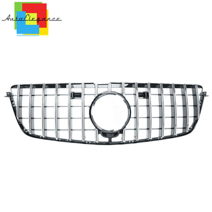 FRONT GRILLE GL W166 X166 GT LOOK GLOSS BLACK CHROME FINISHES NEWS