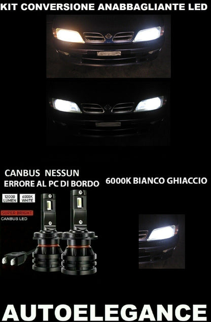 NISSAN PRIMERA P11 LED LOW BEAM LAMPS CAMBUS 16.000LM 0032