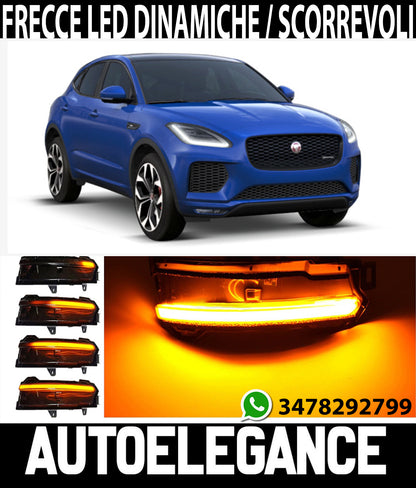 JAGUAR E-PACE 2017-2020 DYNAMIC LED INDICATORS FOR SLIDING SIDE MIRRORS