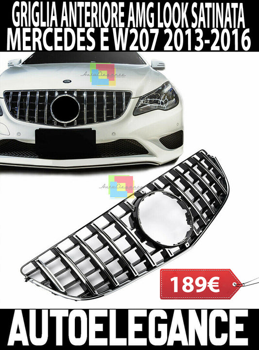 FRONT GRILLE MERCEDES E-CLASS W207 2013+ LIFT AMG MASK PANAMERICANA
