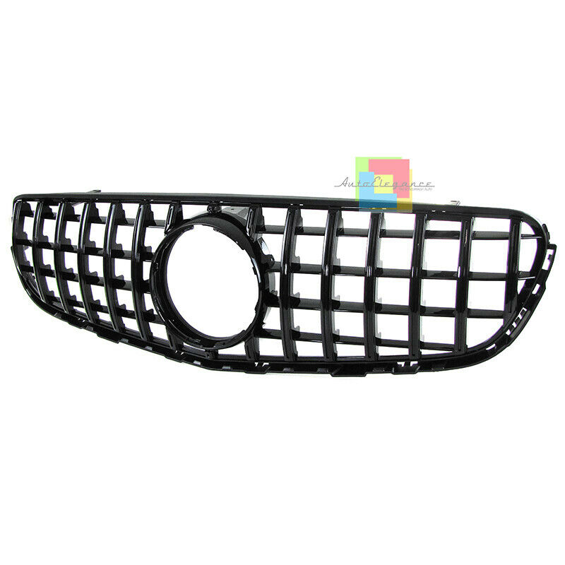 ✨GRIGLIA ANTERIORE MERCEDES GLC C253 X253 2015-2018 CALANDRA NERA BLACK EDITION✨