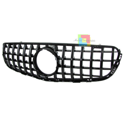 ✨GRIGLIA ANTERIORE MERCEDES GLC C253 X253 2015-2018 CALANDRA NERA BLACK EDITION✨