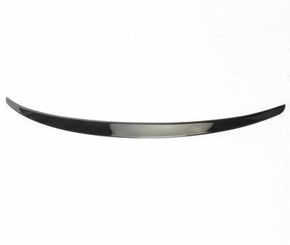 SPOILER LOOK S4 POSTERIORE COFANO AUDI A4 B8 8K BERLINA 08-15 VERNICIATO NERO