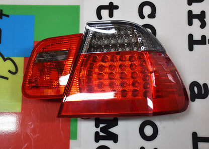 FARI POSTERIORI A LED ROSSO FUME BMW SERIE 3 E46 CABRIO 99-03 - LOOK M3