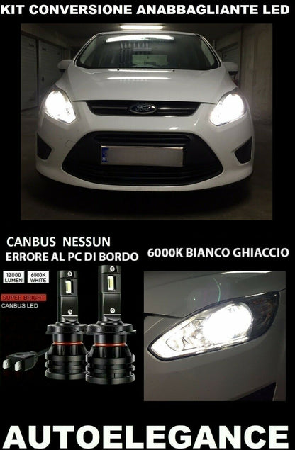 FORD C-MAX MK2 LED LOW BEAM KIT 16.000LM CAMBUS 0032