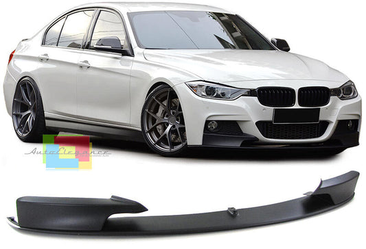 BMW SERIE 3 F30 F31 SPOILER SOTTO PARAURTI ANTERIORE M PERFORMANCE ABS NERO LUCIDO AUTOELEGANCERICAMBI