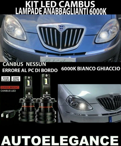 LANCIA MUSA CON LENTICOLARE LAMPADE ANABBAGLIANTI LED 16.000LUMEN CAMBUS 0032
