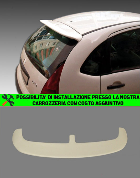 CITROEN C3 MK1 2002-2009 SPOILER POSTERIORE SUL TETTO IN ABS AUTOELEGANCERICAMBI