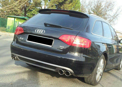 SOTTO PARAURTI AUDI A4 B8 8K 2007-2012 DIFFUSORE POSTERIORE S4 SLINE + TERMINALI
