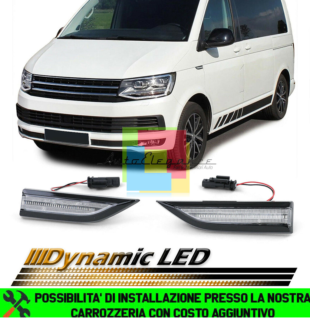 VW TRANSPORTER T6 2015+ FRECCE LATERALI INDICATORI LED DINAMICI / SCORREVOLI