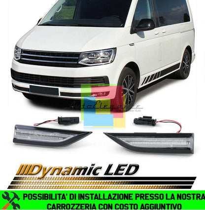 VW TRANSPORTER T6 2015+ FRECCE LATERALI INDICATORI LED DINAMICI / SCORREVOLI