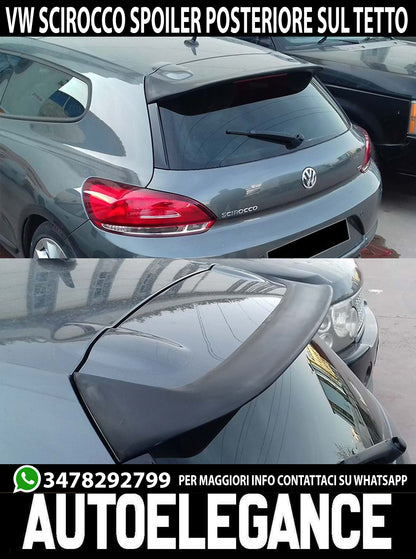 VW SCIROCCO 2008+ ROOF SPOILER SPORTY LOOK VRT RLINE R