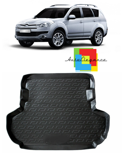 TRUNK MAT RUBBER CARPET SUPERGRIP CITROEN C-CROSSER 2007-2012 -AT-