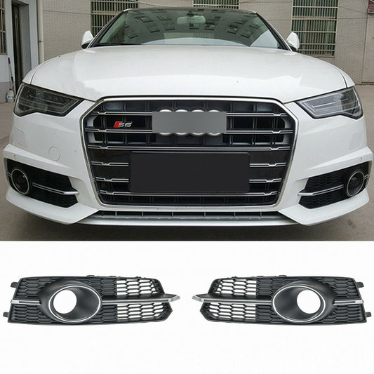 AUDI A6 4G C7 2015-2019 PARAURTI SLINE GRIGLIE FENDINEBBIA RS6 S6 NIDO D'APE AUTOELEGANCERICAMBI