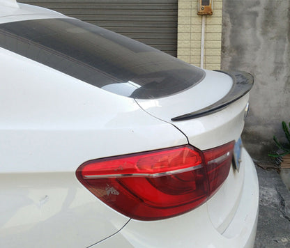 SPOILER POSTERIORE COFANO BMW X6 F16 2014-2019 DESIGN M ABS NERO LUCIDO