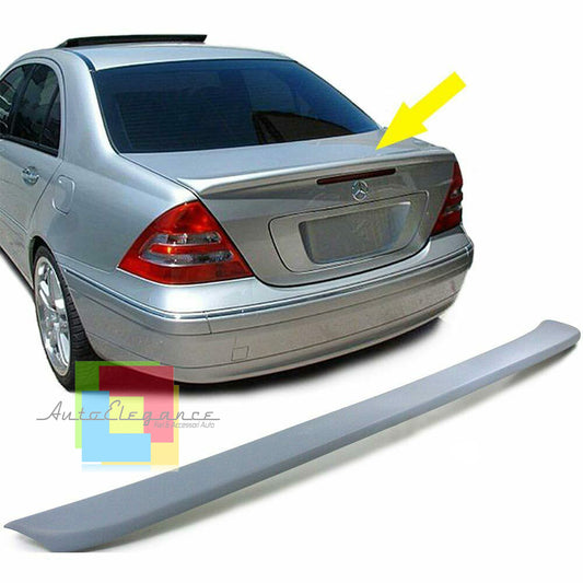 SPOILER POSTERIORE PER MERCEDES CLASSE C W203 2000-2007 AMG DESIGN