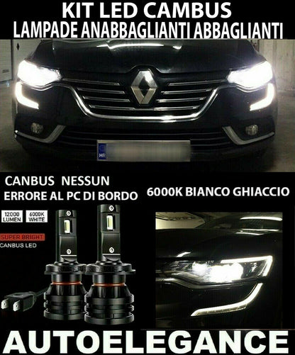 RENAULT TALISMAN LOW BEAM HIGH BEAM LED 16.000LM CAMBUS 0032